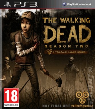 The Walking Dead: Season Two - PS3 Cover & Box Art
