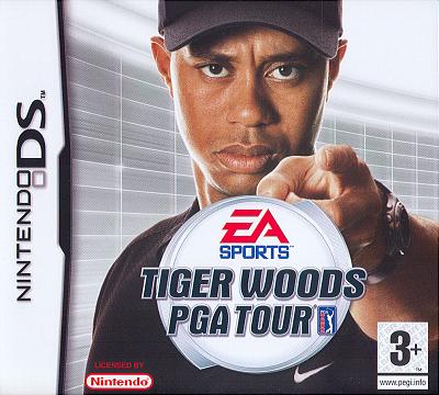 Tiger Woods PGA Tour Golf - DS/DSi Cover & Box Art