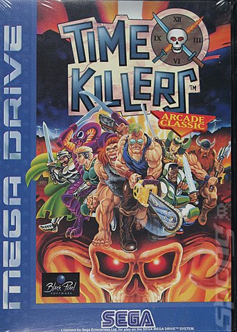 Time Killers - Sega Megadrive Cover & Box Art