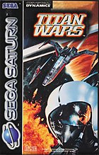 Titan Wars - Saturn Cover & Box Art