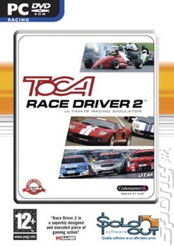 TOCA Race Driver 2: The Ultimate Racing Simulator - PC Cover & Box Art