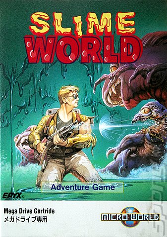 Todd's Adventures in Slime World - Sega Megadrive Cover & Box Art