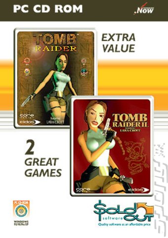 Tomb Raider & Tomb Raider II - PC Cover & Box Art