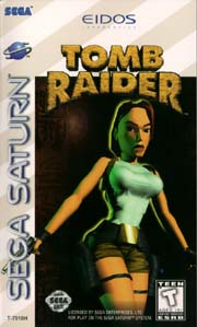 Tomb Raider - Saturn Cover & Box Art