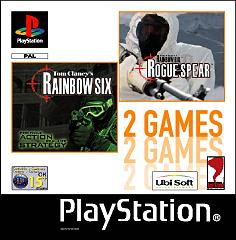 Tom Clancy's Rainbow Six and Rogue Spear - PlayStation Cover & Box Art