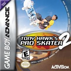 Tony Hawk's Pro Skater 2 - GBA Cover & Box Art