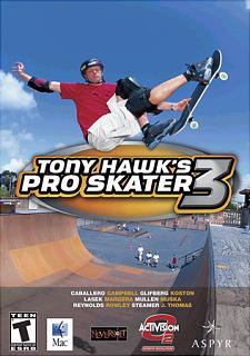 Tony Hawk's Pro Skater 3 - Power Mac Cover & Box Art