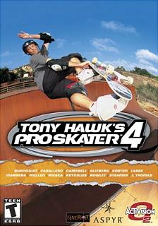 Tony Hawk's Pro Skater 4 - Power Mac Cover & Box Art