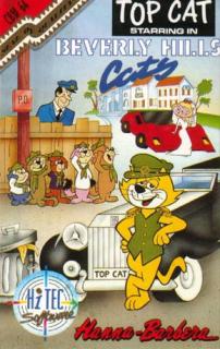 Top Cat Starring in Beverly Hills Cats - C64 Cover & Box Art
