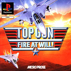 Top Gun: Fire At Will! - PlayStation Cover & Box Art