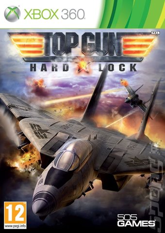 Top Gun: Hard Lock - Xbox 360 Cover & Box Art