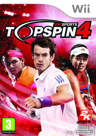 Top Spin 4 - Wii Cover & Box Art