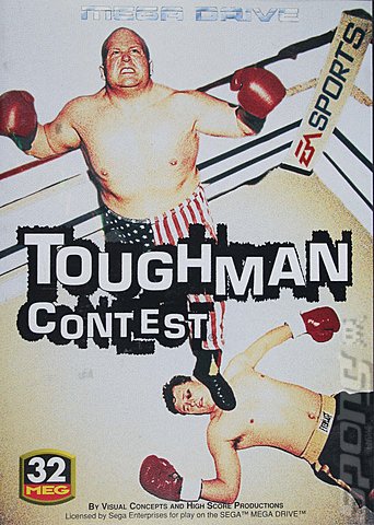 Toughman Contest - Sega Megadrive Cover & Box Art