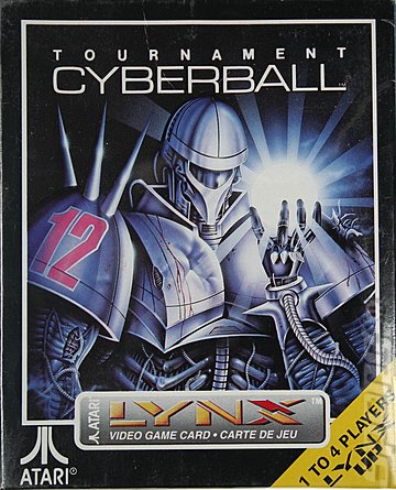 Tournament Cyberball - Lynx Cover & Box Art