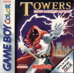 Towers - Lord Baniff's Deceit - Game Boy Color Cover & Box Art