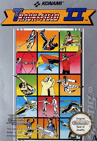 Track & Field 2 - NES Cover & Box Art