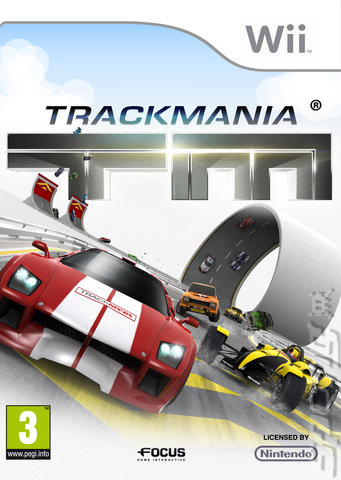 TrackMania Wii - Wii Cover & Box Art