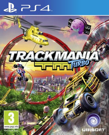 Trackmania Turbo - PS4 Cover & Box Art