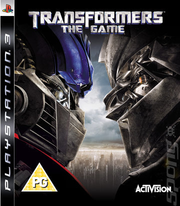 Transformers: The Game - PS3 Cover & Box Art