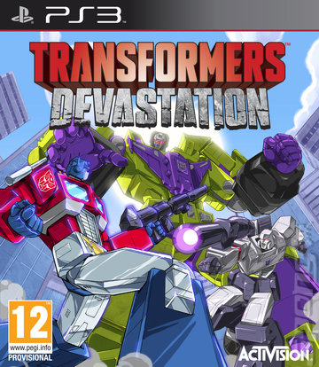Transformers: Devastation - PS3 Cover & Box Art