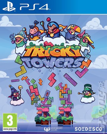 Tricky Towers - PS4 Cover & Box Art