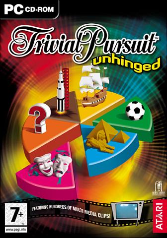 Trivial Pursuit Unhinged - PC Cover & Box Art