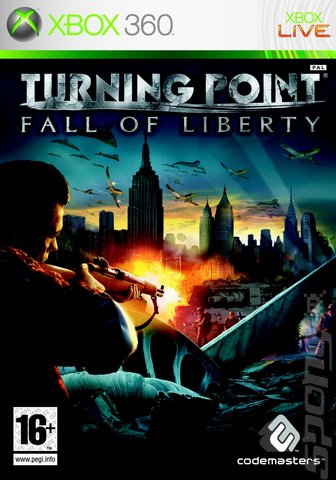 Turning Point: Fall of Liberty - Xbox 360 Cover & Box Art