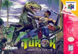 Turok: The Dinosaur Hunter - N64 Cover & Box Art