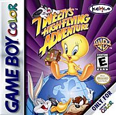 Tweety's Highflying Adventure - Game Boy Color Cover & Box Art