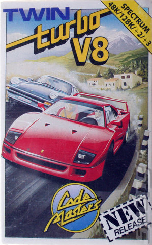Twin Turbo V8 - Spectrum 48K Cover & Box Art