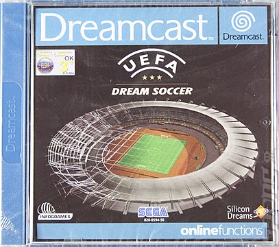 UEFA Dream Soccer - Dreamcast Cover & Box Art