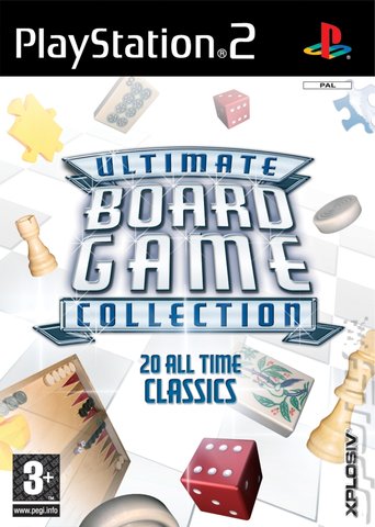 Ultimate Board Game Collection - PS2 Cover & Box Art
