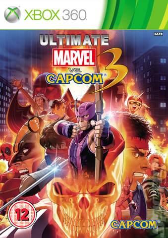 Ultimate Marvel vs. Capcom 3 - Xbox 360 Cover & Box Art
