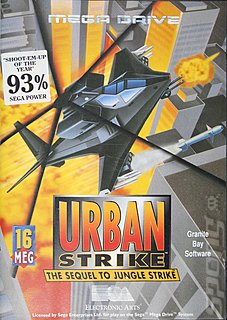 Urban Strike (Sega Megadrive)