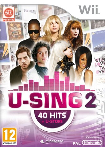 U-Sing 2 - Wii Cover & Box Art