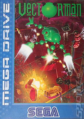 Vectorman - Sega Megadrive Cover & Box Art