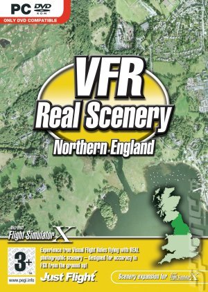VFR Real Scenery: Northern England - PC Cover & Box Art