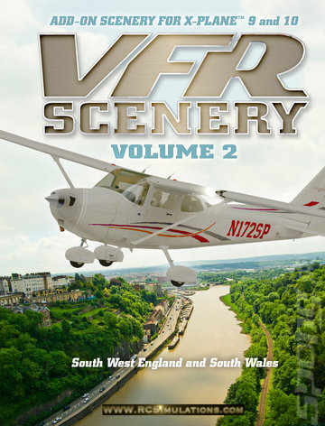 VFR Scenery: Volume 2: South West England and South Wales - Mac Cover & Box Art