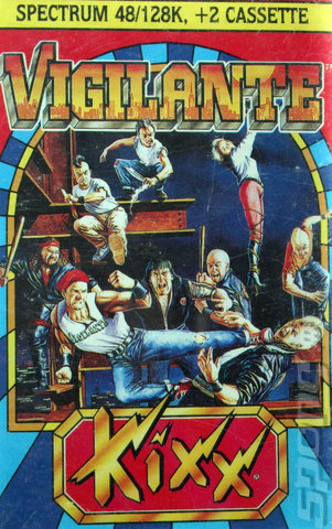 Vigilante - Spectrum 48K Cover & Box Art