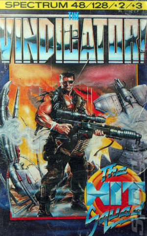 Vindicator, The - Spectrum 48K Cover & Box Art