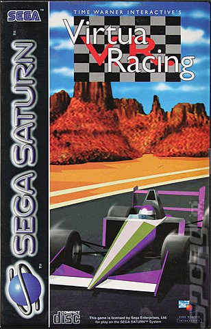 Virtua Racing - Saturn Cover & Box Art
