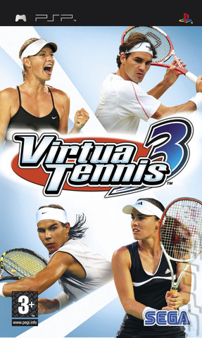 Virtua Tennis 3 - PSP Cover & Box Art