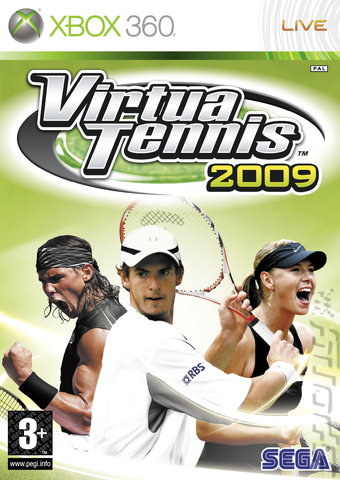 Virtua Tennis 2009 - Xbox 360 Cover & Box Art