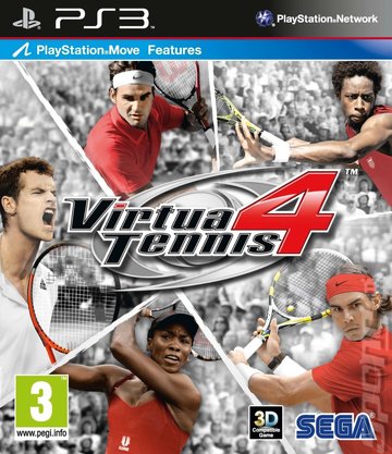 Virtua Tennis 4 - PS3 Cover & Box Art