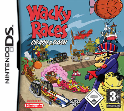 Wacky Races: Crash & Dash - DS/DSi Cover & Box Art