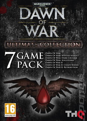 Warhammer 40,000: Dawn Of War Ultimate Collection - PC Cover & Box Art