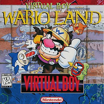 Wario Land - Nintendo Virtual Boy Cover & Box Art