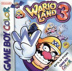 Wario Land 3 - Game Boy Color Cover & Box Art