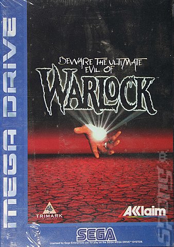 Warlock - Sega Megadrive Cover & Box Art