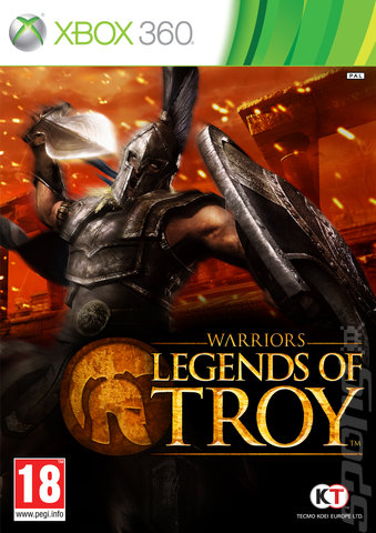 Warriors: Legends of Troy - Xbox 360 Cover & Box Art
